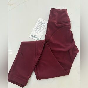 Lululemon groove no line tight, heart 25”